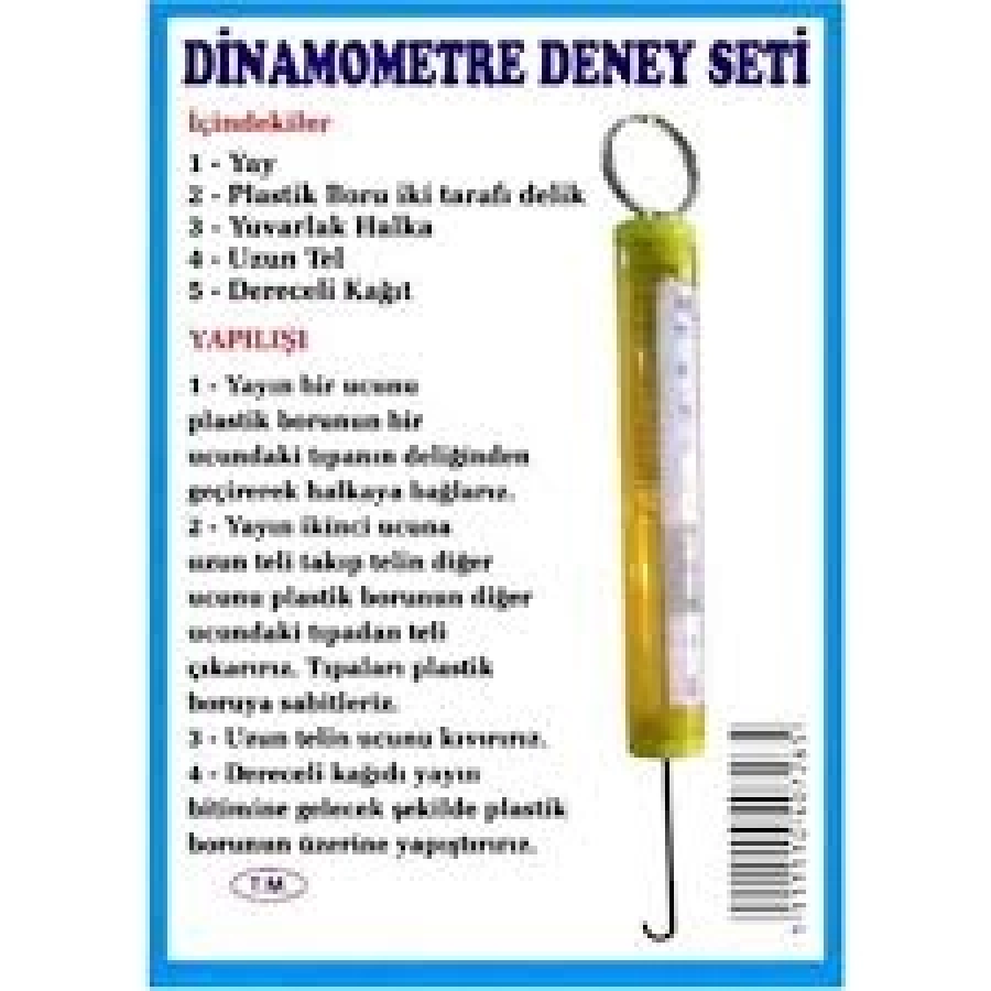  DİNAMOMETRE DENEY SETİ