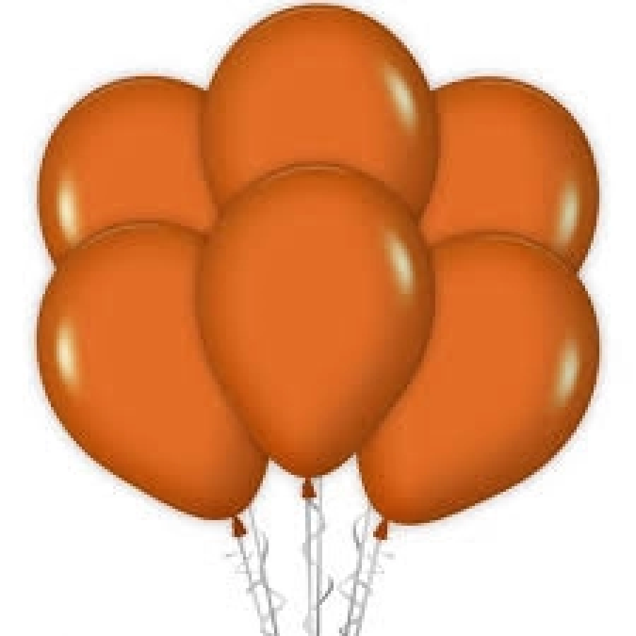  BALON TEK RENK TURUNCU 12 İNÇ