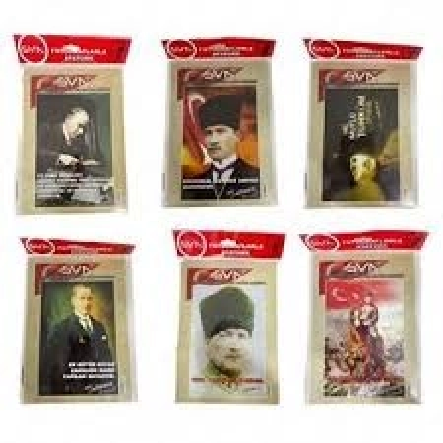  POSTER A4 - ATATÜRK - BAYRAK 10 LU A4