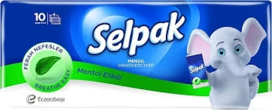  SELPAK MENDIL MENTOLLÜ 10LU