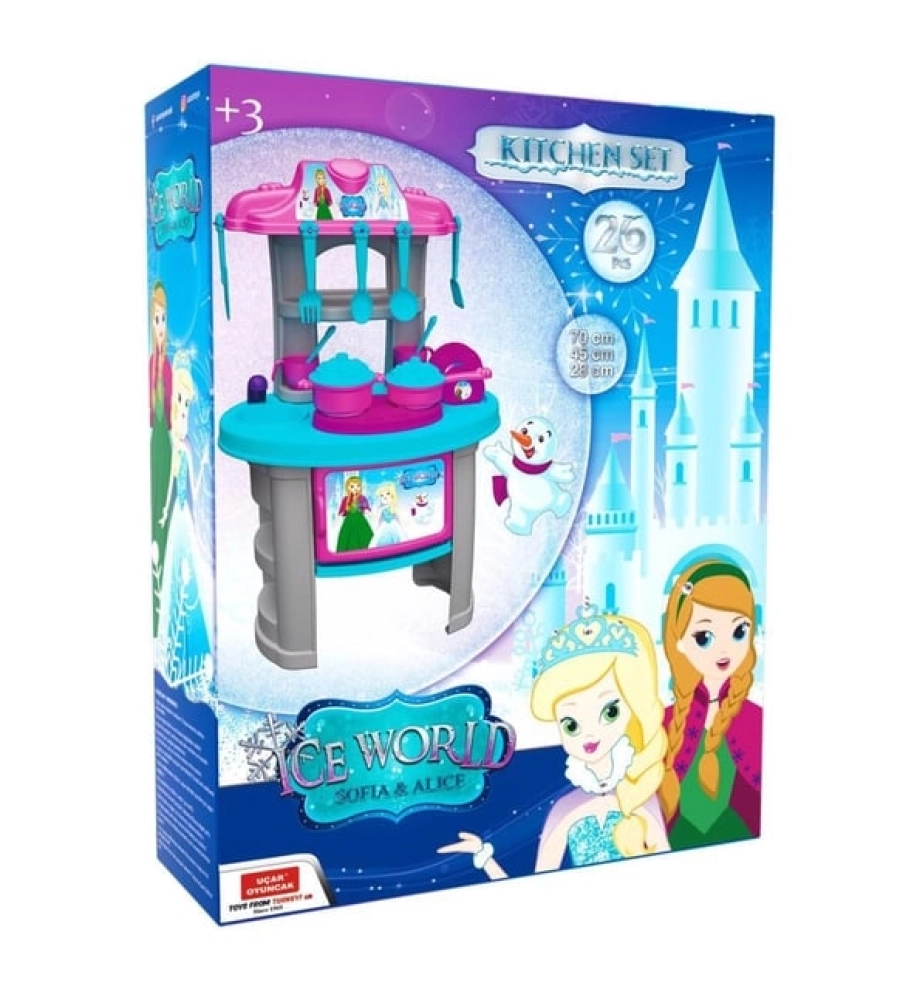  MUTFAK TEZGAHI FROZEN UÇAR 120