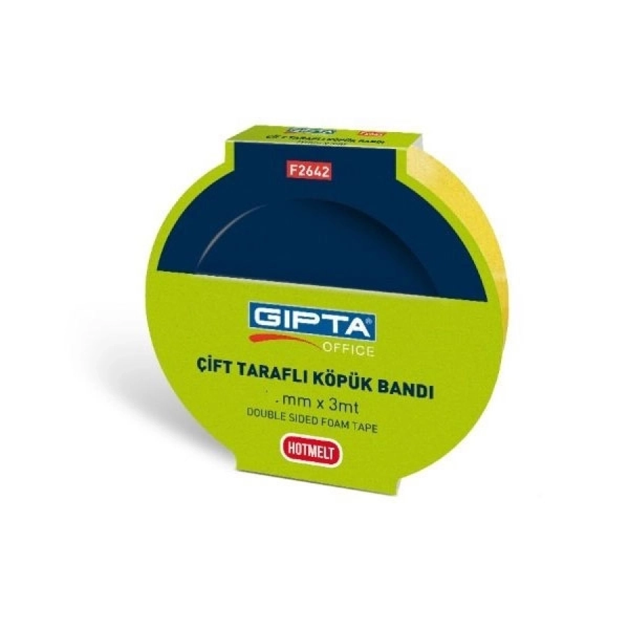  BANT ÇİFT TARAFLI GIPTA KÖPÜK 12X3MT