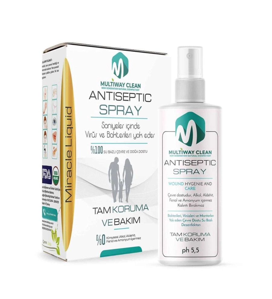  CLEAN DEZENFEKTAN 100ML SPREY 30LU