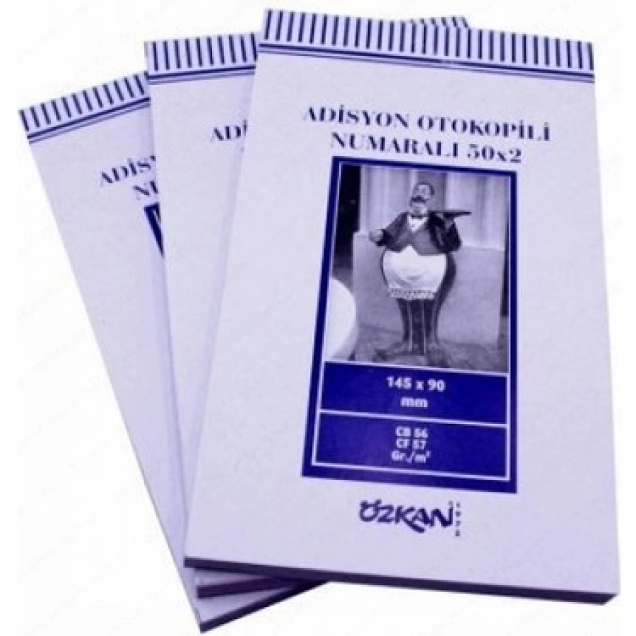  ADİSYON FİŞİ OTOKOPİLİ - ÖZKAN-ULAŞ