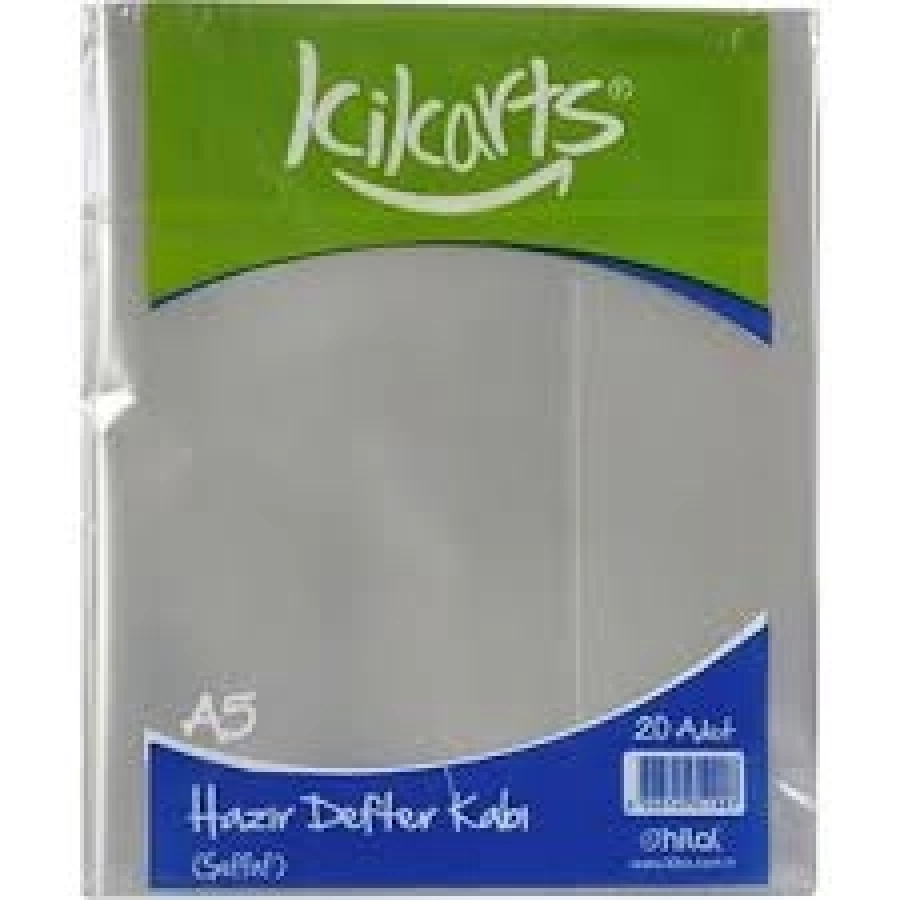  HAZIR KAPLIK KİTAP KİKA HİLAL ŞEFFAF 20Lİ