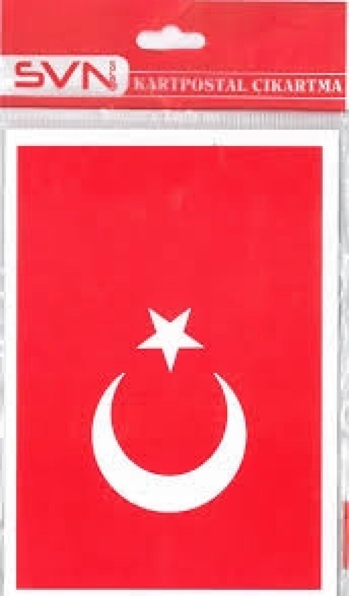  LİVAN KART BAYRAK 10 BÜYÜK