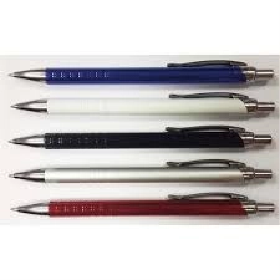  MİKRO BASMALI METAL TÜKENMEZ KALEM 1147/24LÜ